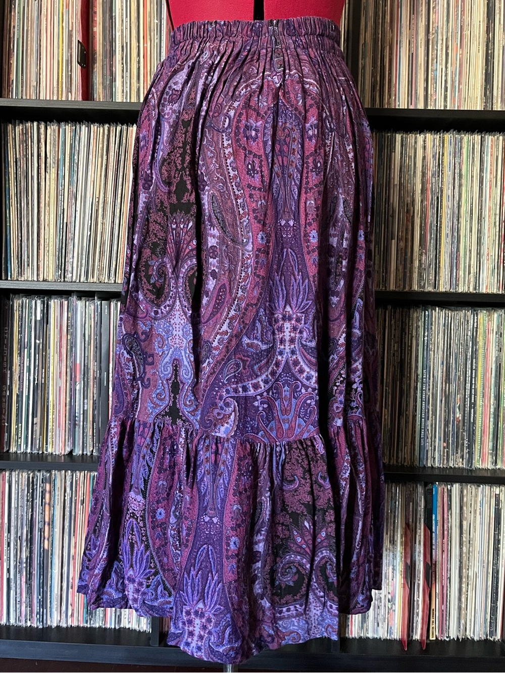 Paisley Prairie BoHo Sedona Western Purple Spinner ๐ - Picture 2 of 7